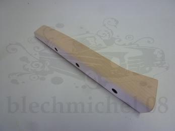 Futterholz Verdecksule links 